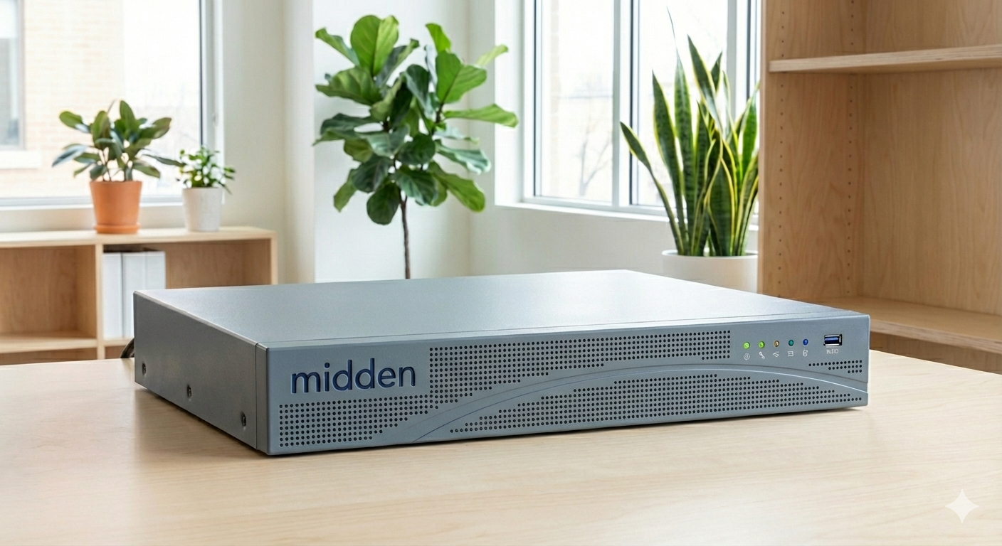 The midden appliance, a home server on a desk